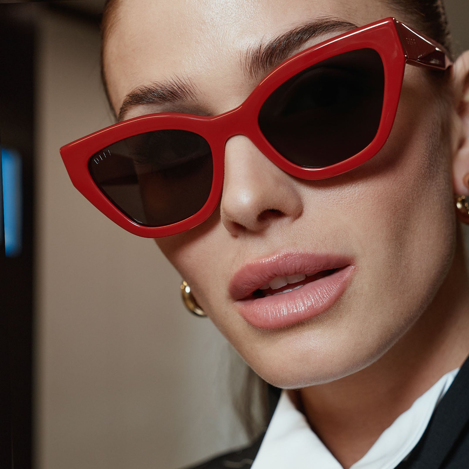 EMILY - RED + GREY + POLARIZED SUNGLASSES - Image 7