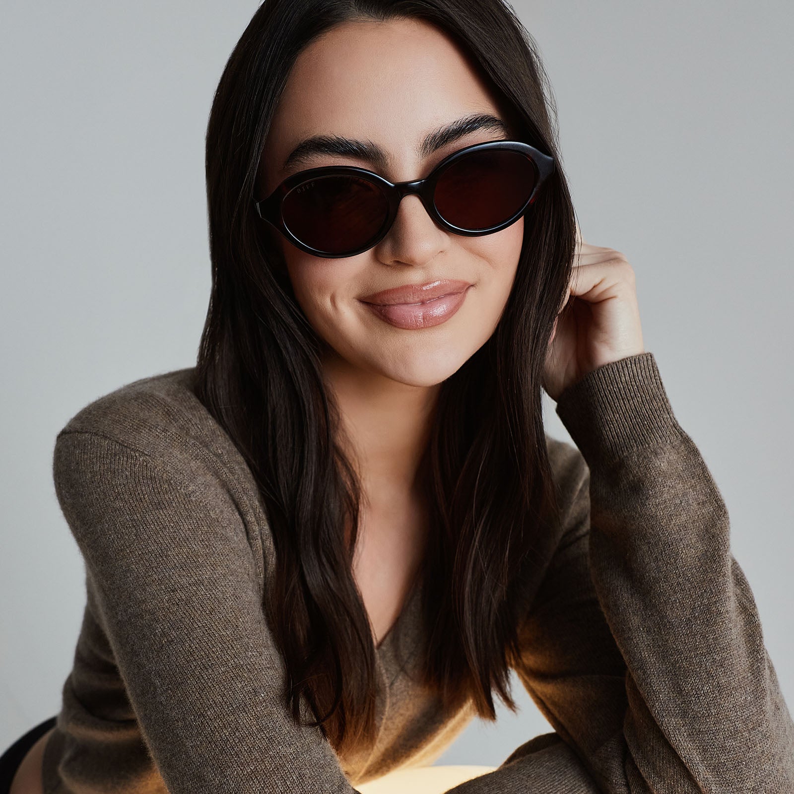 JULIA - CEDAR TORTOISE + BROWN SUNGLASSES - Image 5