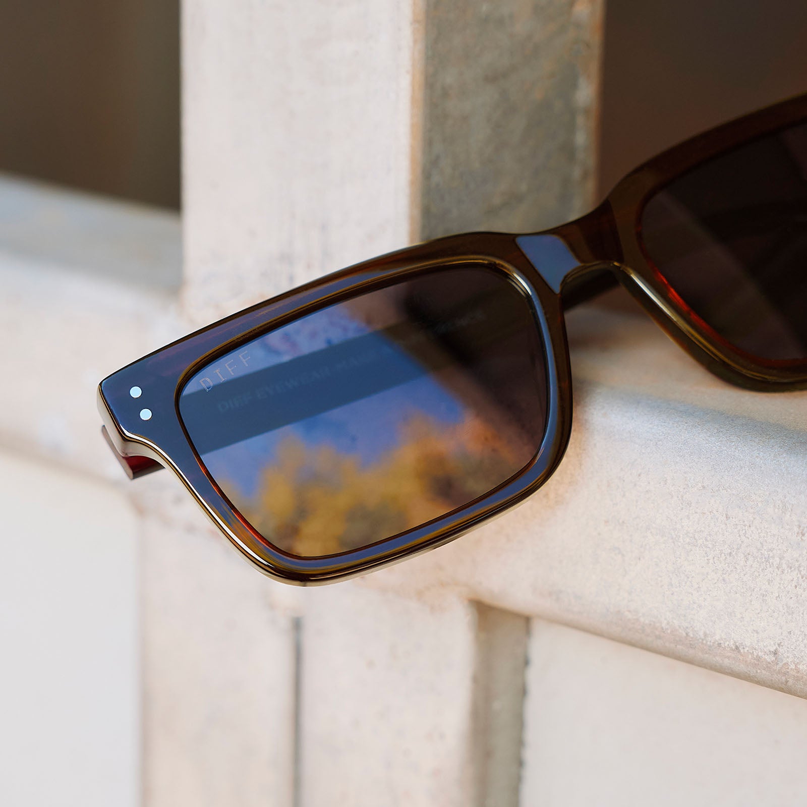 JOHN DUTTON - WARM SEQUOIA TORTOISE + BROWN + POLARIZED SUNGLASSES - Image 7