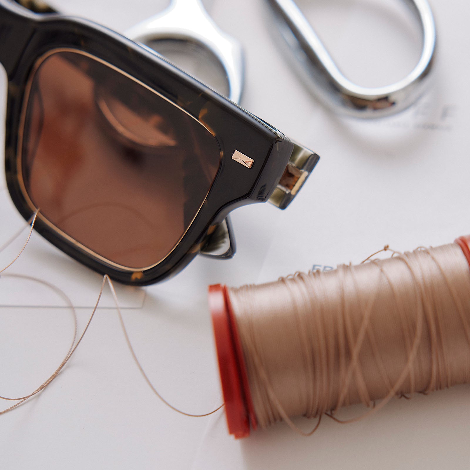 ALFIE - TRUFFLE TORTOISE + DEEP BROWN SUNGLASSES - Image 5