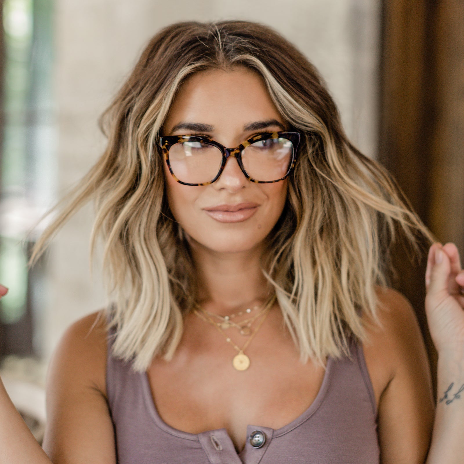 WINSTON - CREAM TORTOISE + GLASSES - Image 12