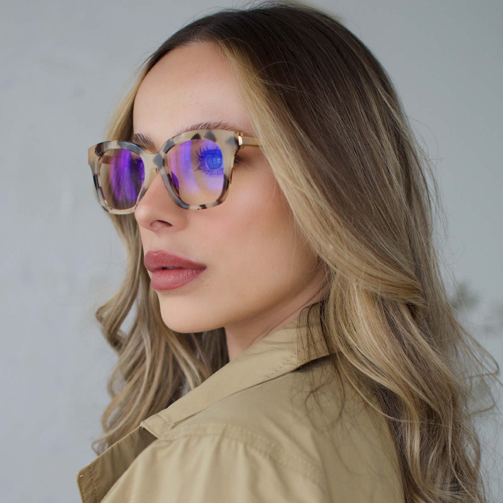BELLA XS - CREAM TORTOISE + GLASSES - Image 10