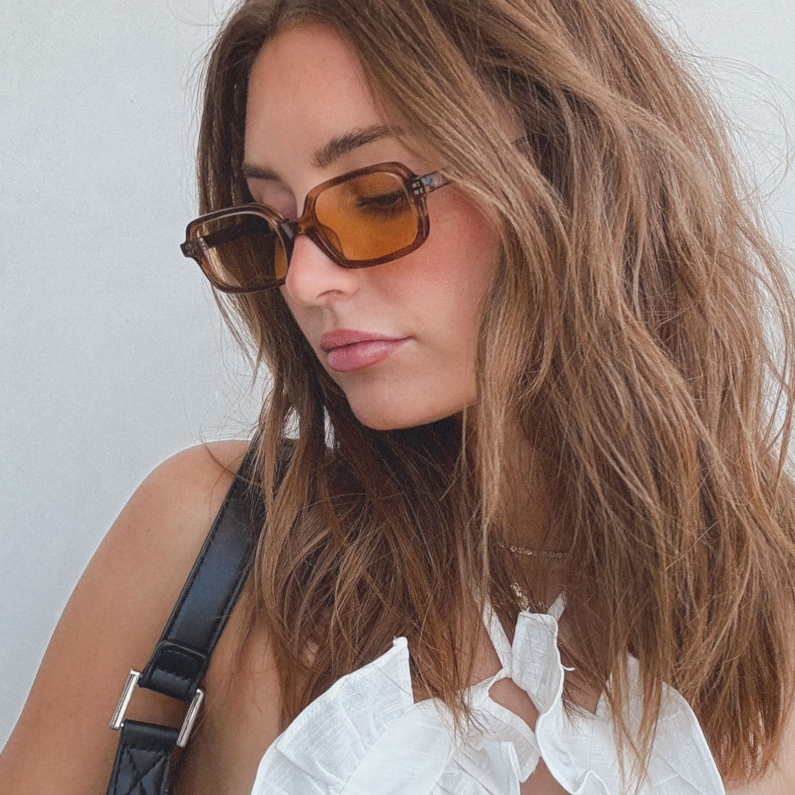 ASPYN OVARD - ELLE + TORTOISE + BROWN TINT SUNGLASSES - Image 6
