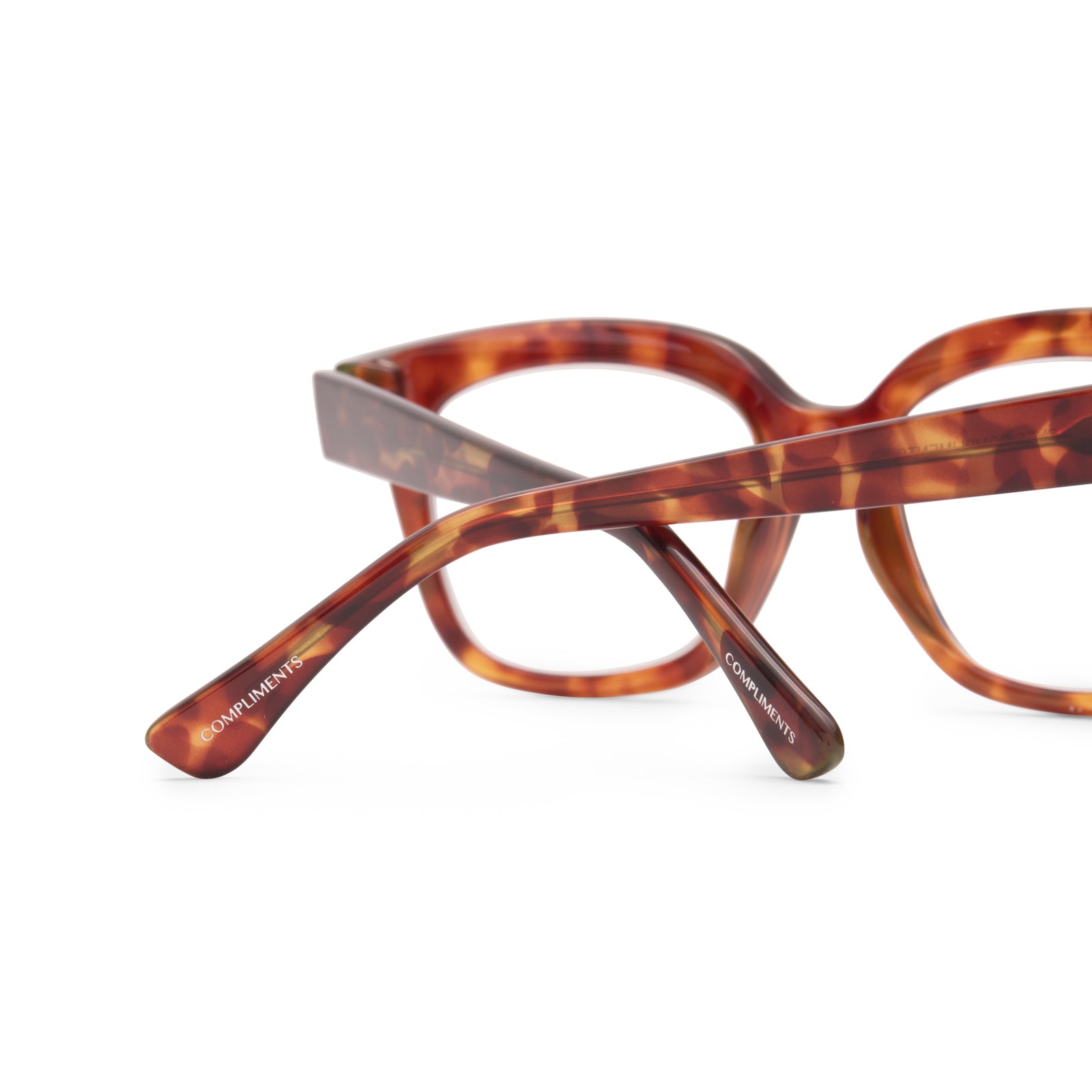 AVA - AMBER TORTOISE + BLUE LIGHT READERS - Image 6