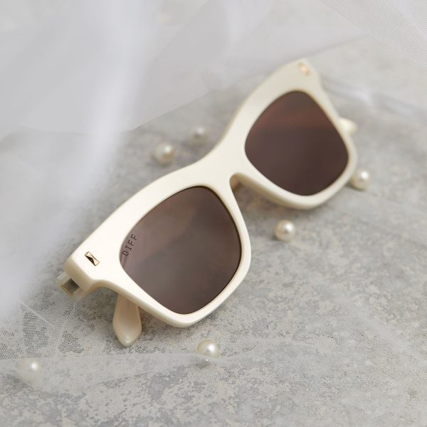 BRADLEY - OPALINE + BROWN SUNGLASSES - Image 9