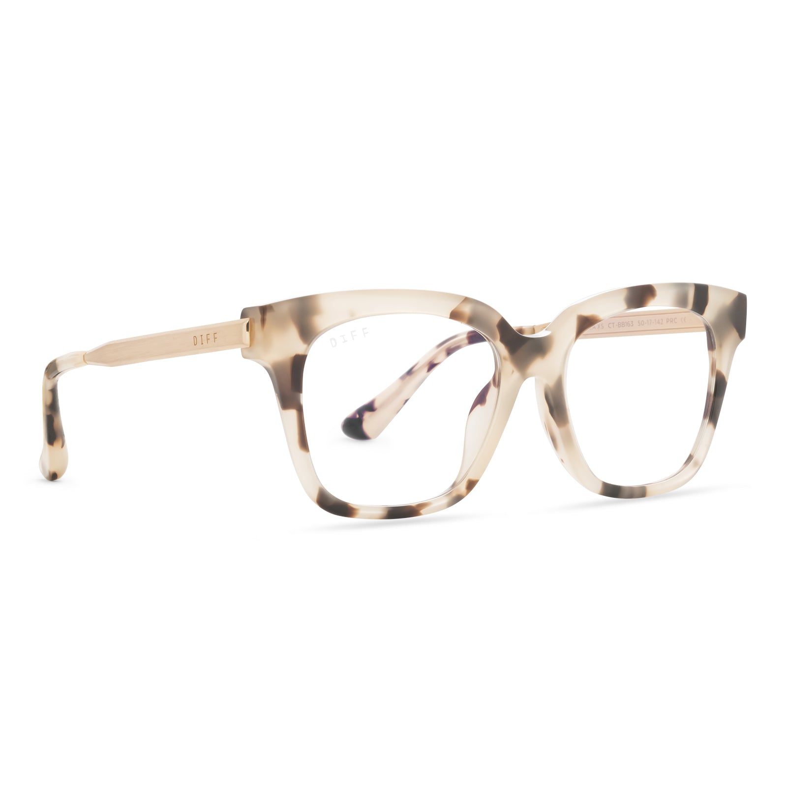 BELLA XS - CREAM TORTOISE + BLUE LIGHT GLASSES - Image 3