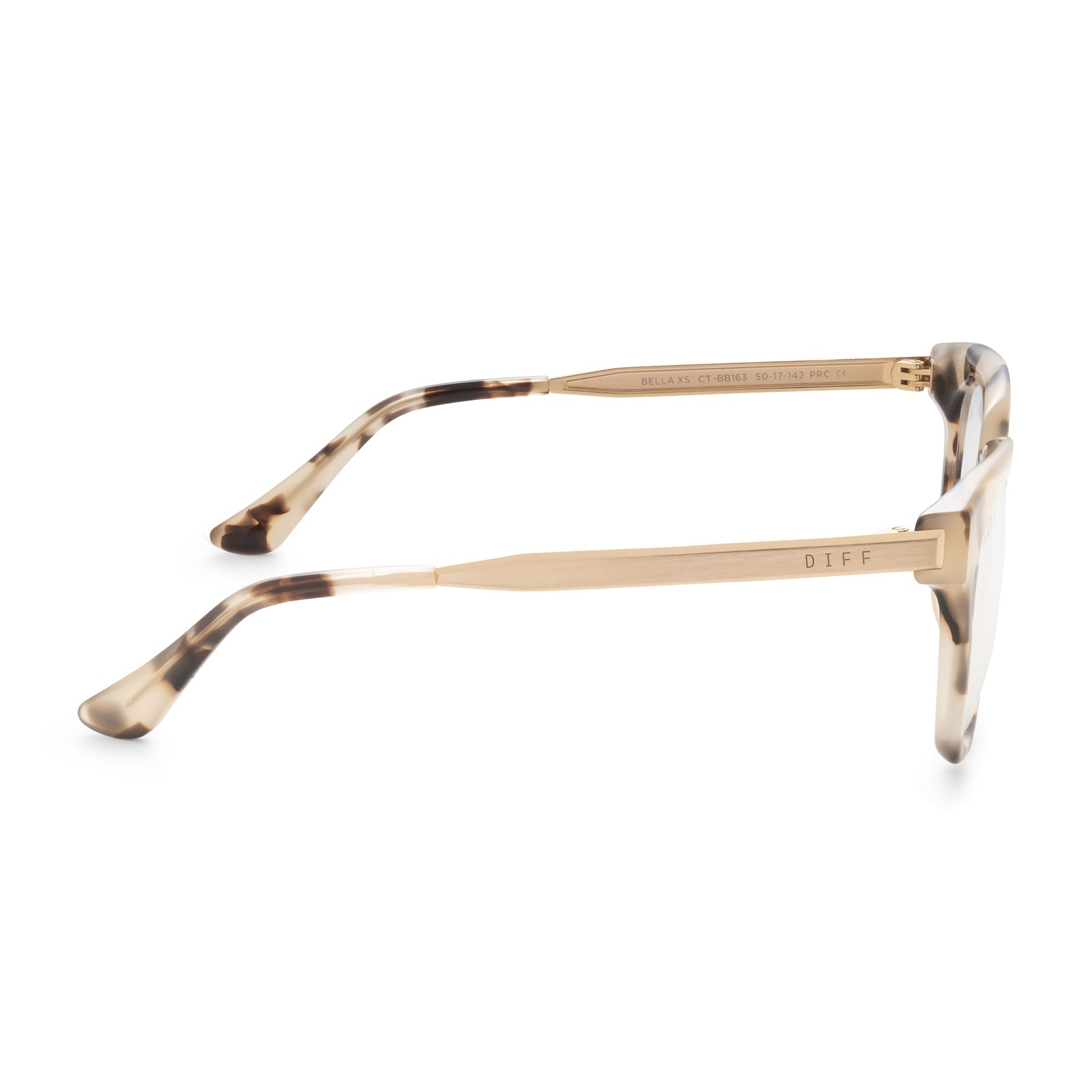 BELLA XS - CREAM TORTOISE + BLUE LIGHT GLASSES - Image 7