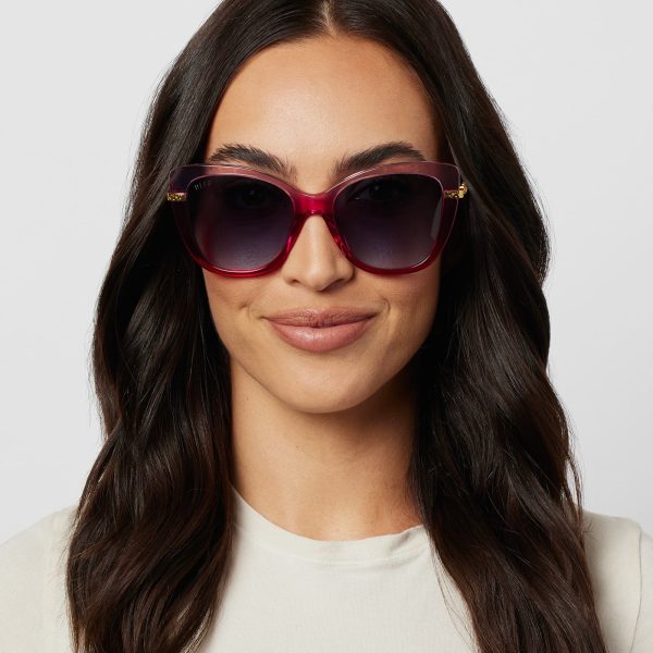 HERMIONE GRANGER™ 2.0 - OMBRÉ PINK + BLUE BELL GRADIENT SUNGLASSES - Image 7