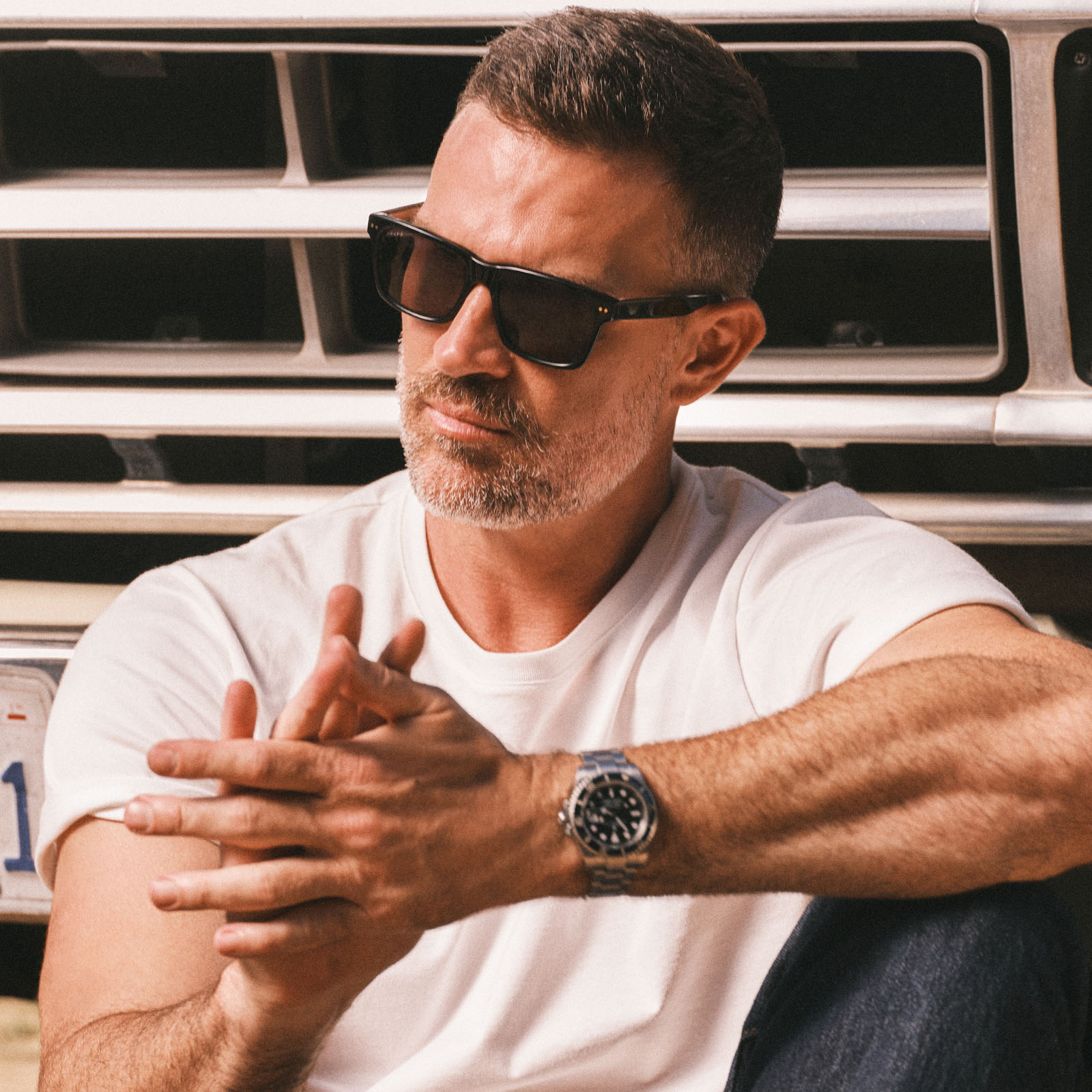 GINO XL - BLACK + GREY + POLARIZED SUNGLASSES - Image 5