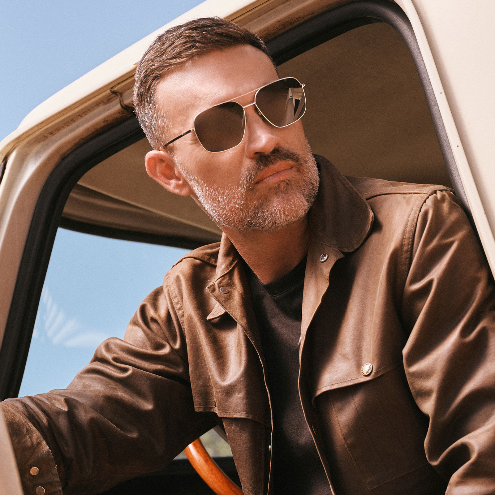 JONAS - GOLD + G15 POLARIZED SUNGLASSES - Image 5