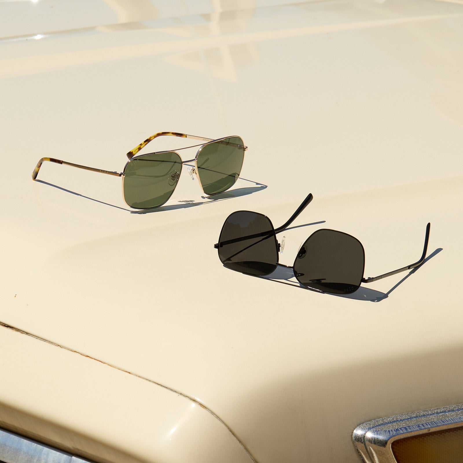 JONAS - GOLD + G15 POLARIZED SUNGLASSES - Image 12