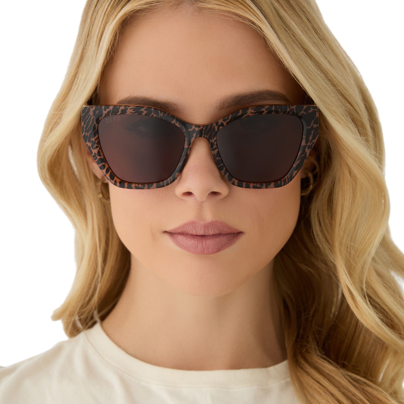 EVIE - ANIMAL + BROWN SUNGLASSES - Image 5