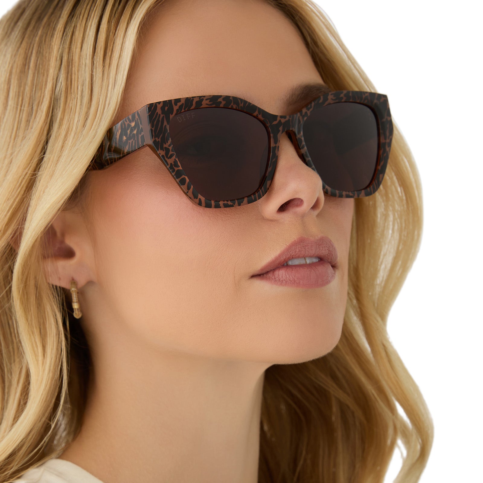 EVIE - ANIMAL + BROWN SUNGLASSES - Image 6