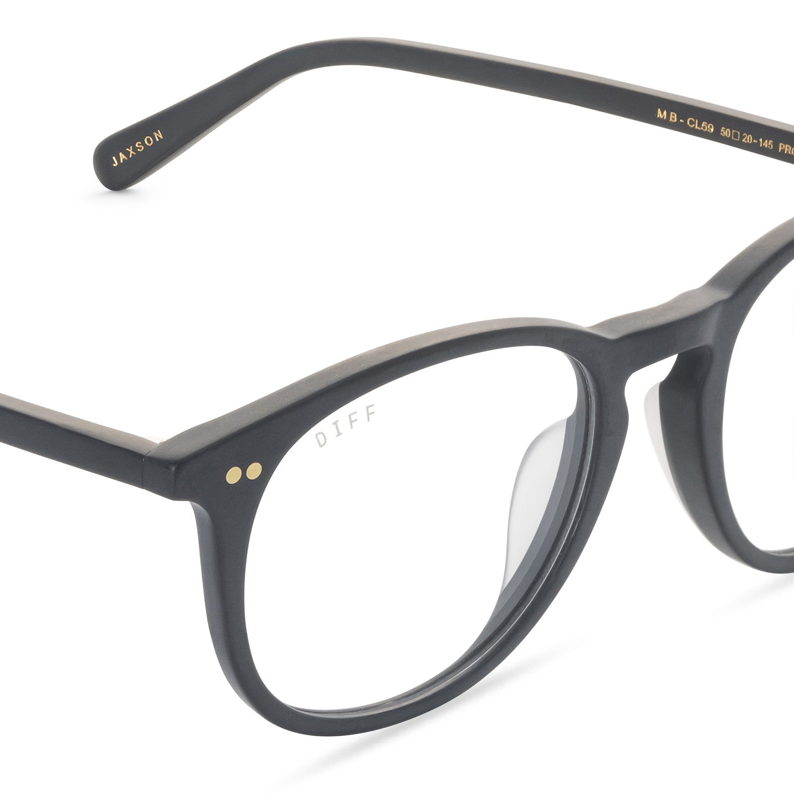 JAXSON - MATTE BLACK + GLASSES - Image 3