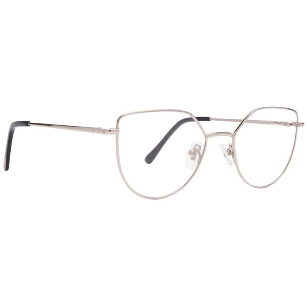 PIXIE - SILVER + BLUE LIGHT TECHNOLOGY CLEAR GLASSES - Image 2