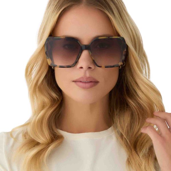 PRESLEY - BROWN KOMBU + BROWN GRADIENT SUNGLASSES - Image 6