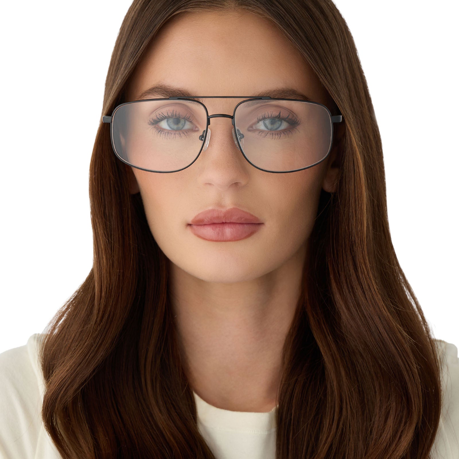 CHARLEY - SHINY BLACK + GLASSES - Image 5