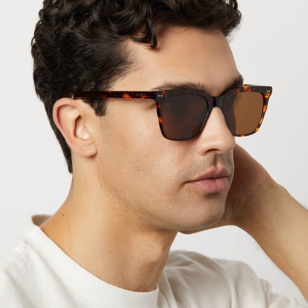 BILLIE XL - RICH TORTOISE + BROWN + POLARIZED SUNGLASSES - Image 10