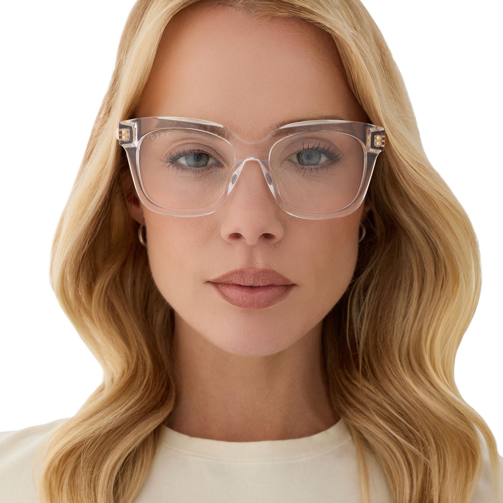 BELLA XS - CLEAR CRYSTAL + GOLD + GLASSES - Image 5