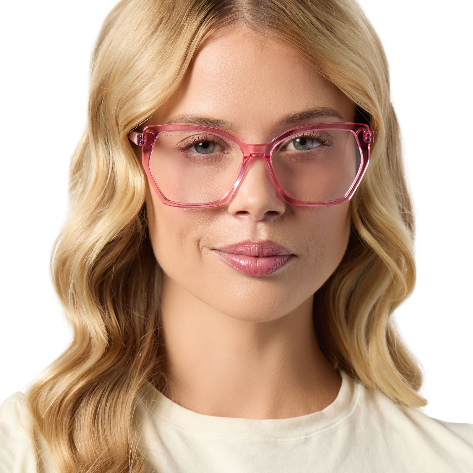 MAISIE - CANDY PINK CRYSTAL + GLASSES - Image 6