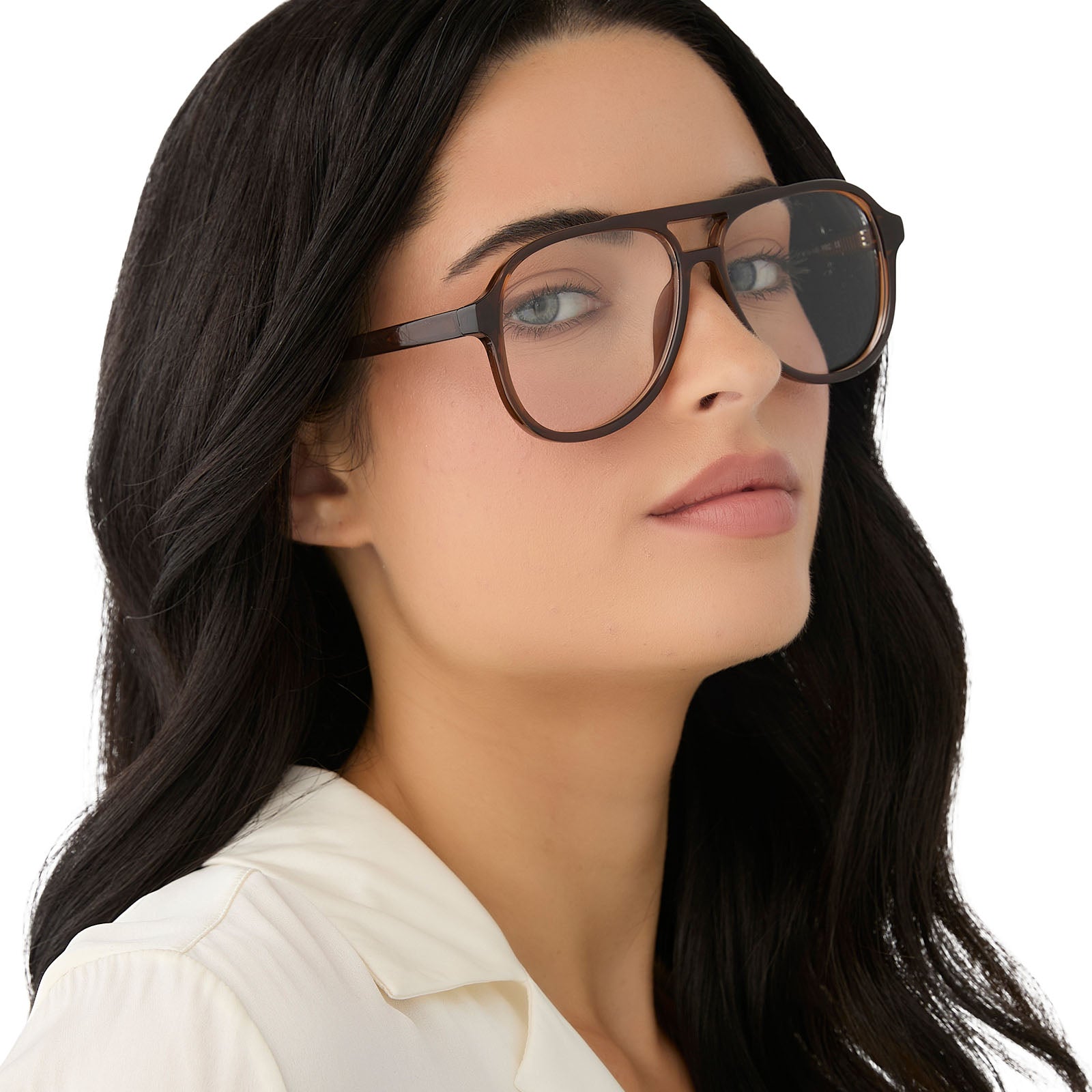 TATUM - WHISKEY CRYSTAL + BLUE LIGHT READERS - Image 8