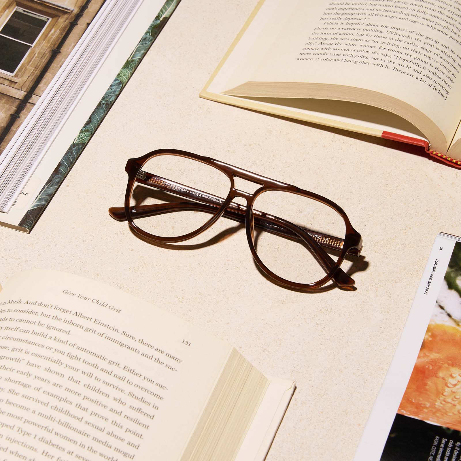 TATUM - WHISKEY CRYSTAL + BLUE LIGHT READERS - Image 9