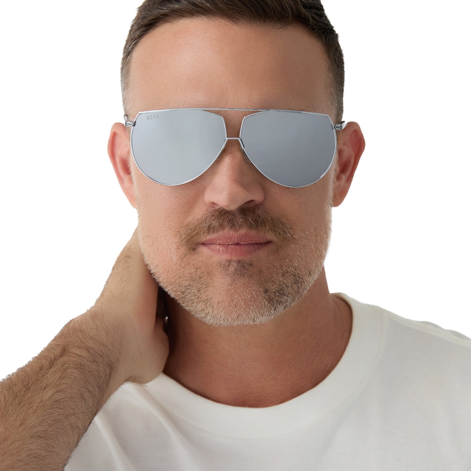 THE MANDALORIAN™ - RAZOR CREST™ GREY + SILVER MIRROR SUNGLASSES - Image 7
