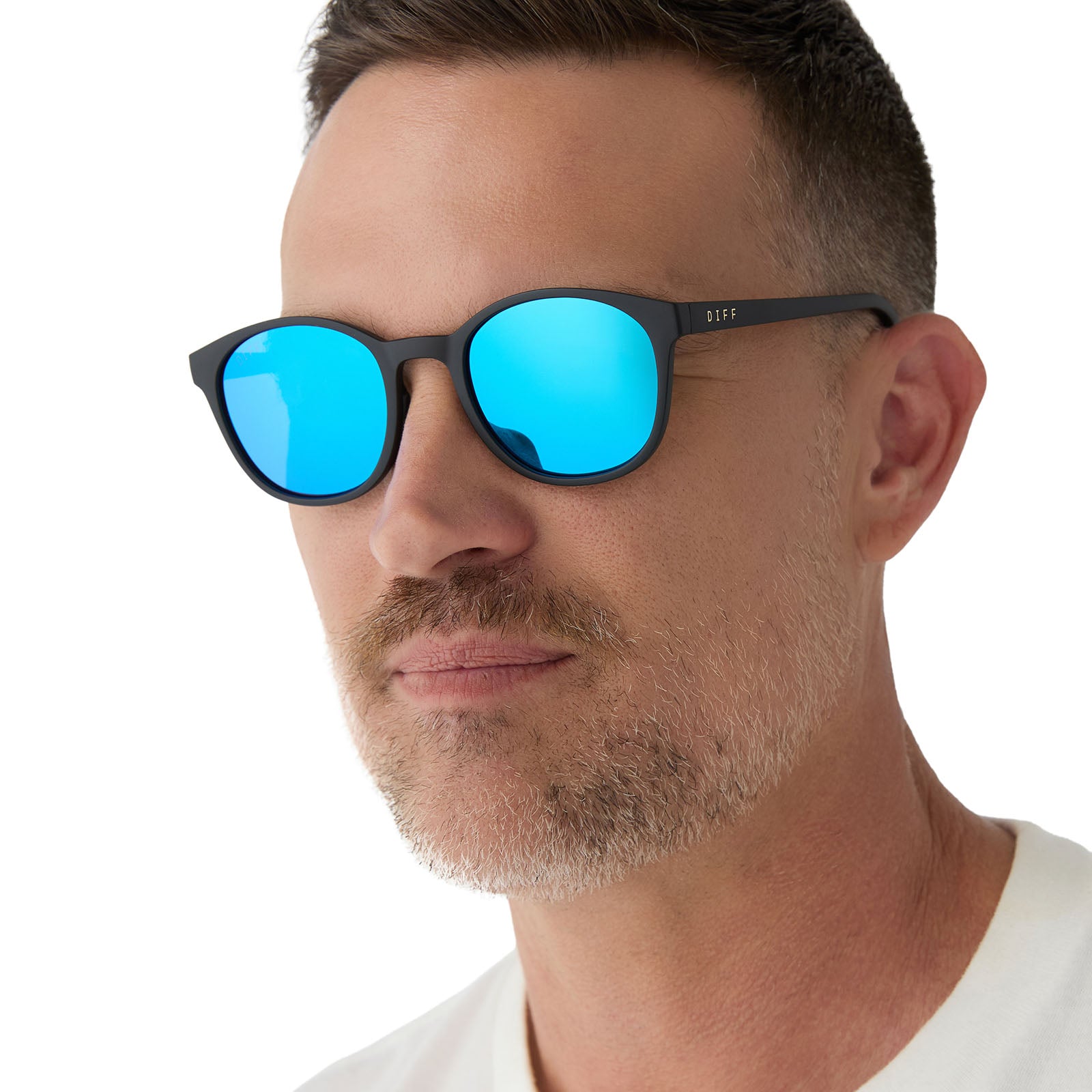 VOLLEY - MATTE BLACK + BLUE MIRROR + POLARIZED SUNGLASSES - Image 9