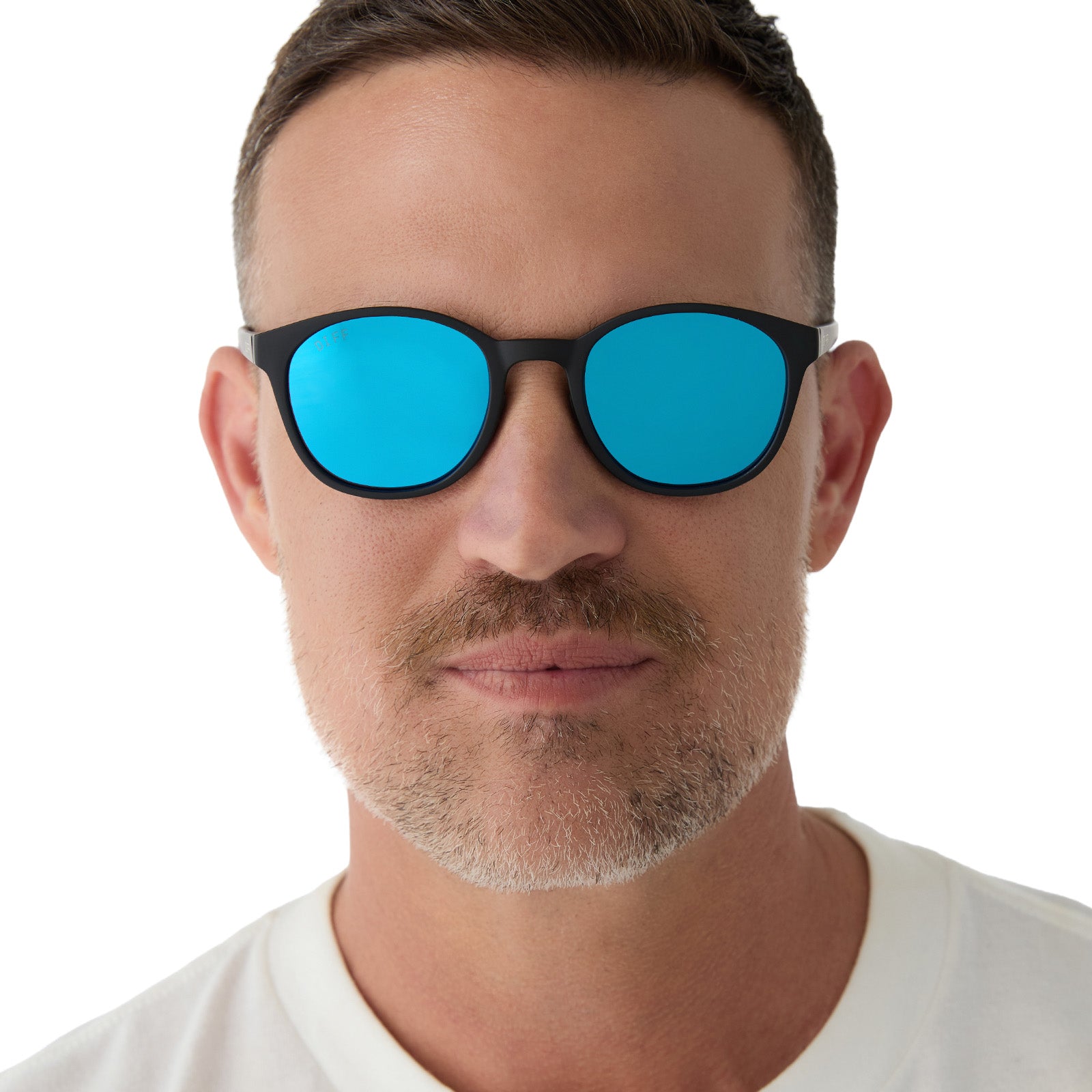VOLLEY - MATTE BLACK + BLUE MIRROR + POLARIZED SUNGLASSES - Image 8