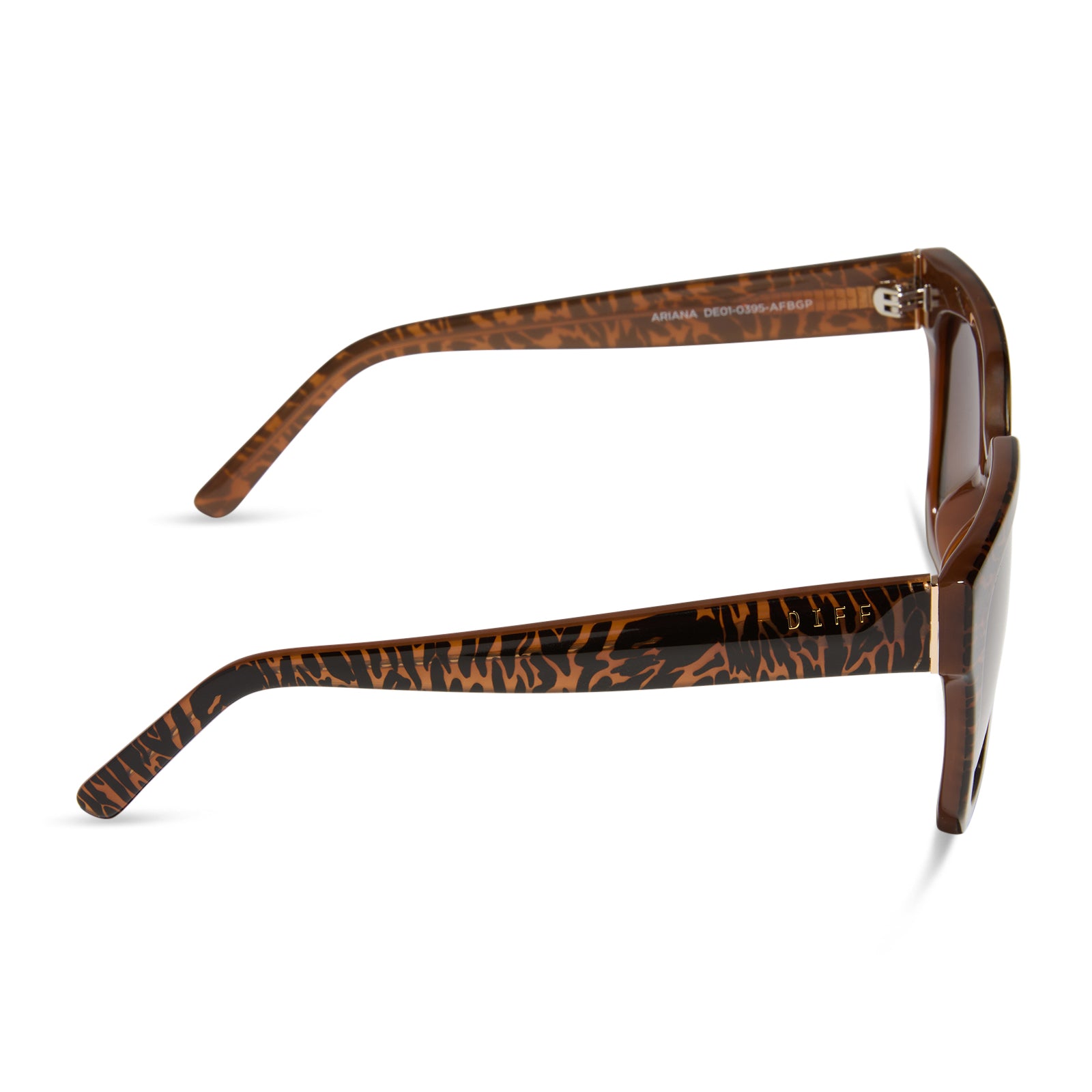 ARIANA - ANIMAL + BROWN GRADIENT + POLARIZED SUNGLASSES - Image 3