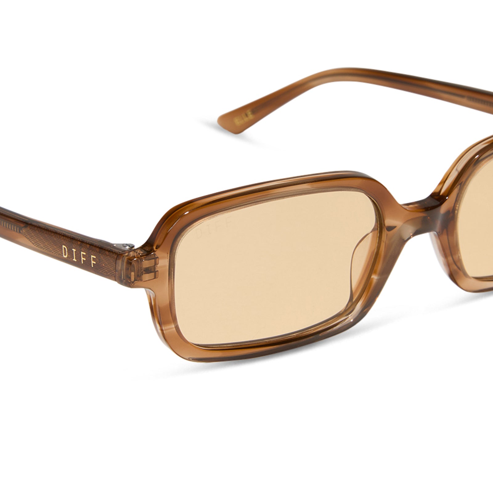 ASPYN OVARD - ELLE + TORTOISE + BROWN TINT SUNGLASSES - Image 4