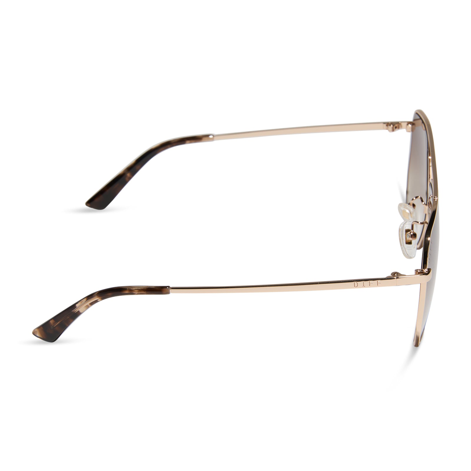 BERKELY - GOLD + BROWN GRADIENT + POLARIZED SUNGLASSES - Image 3