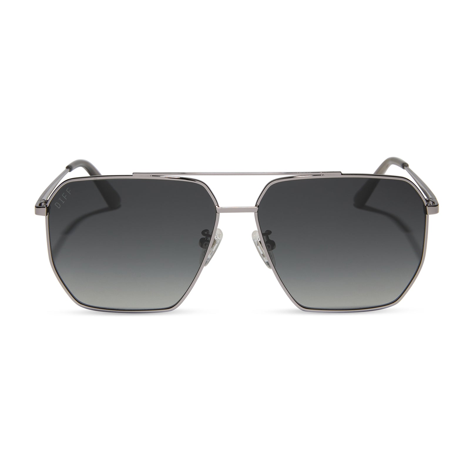 BERKELY - GUNMETAL + GREY GRADIENT + POLARIZED SUNGLASSES
