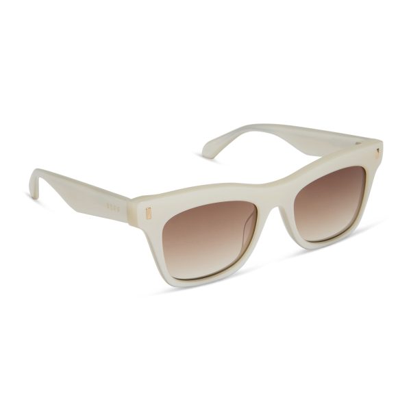 BRADLEY - OPALINE + BROWN SUNGLASSES - Image 2