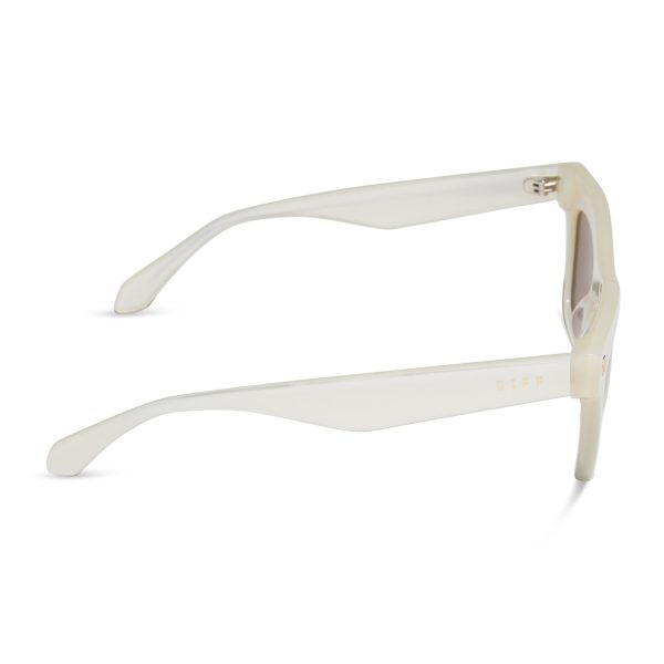 BRADLEY - OPALINE + BROWN SUNGLASSES - Image 3