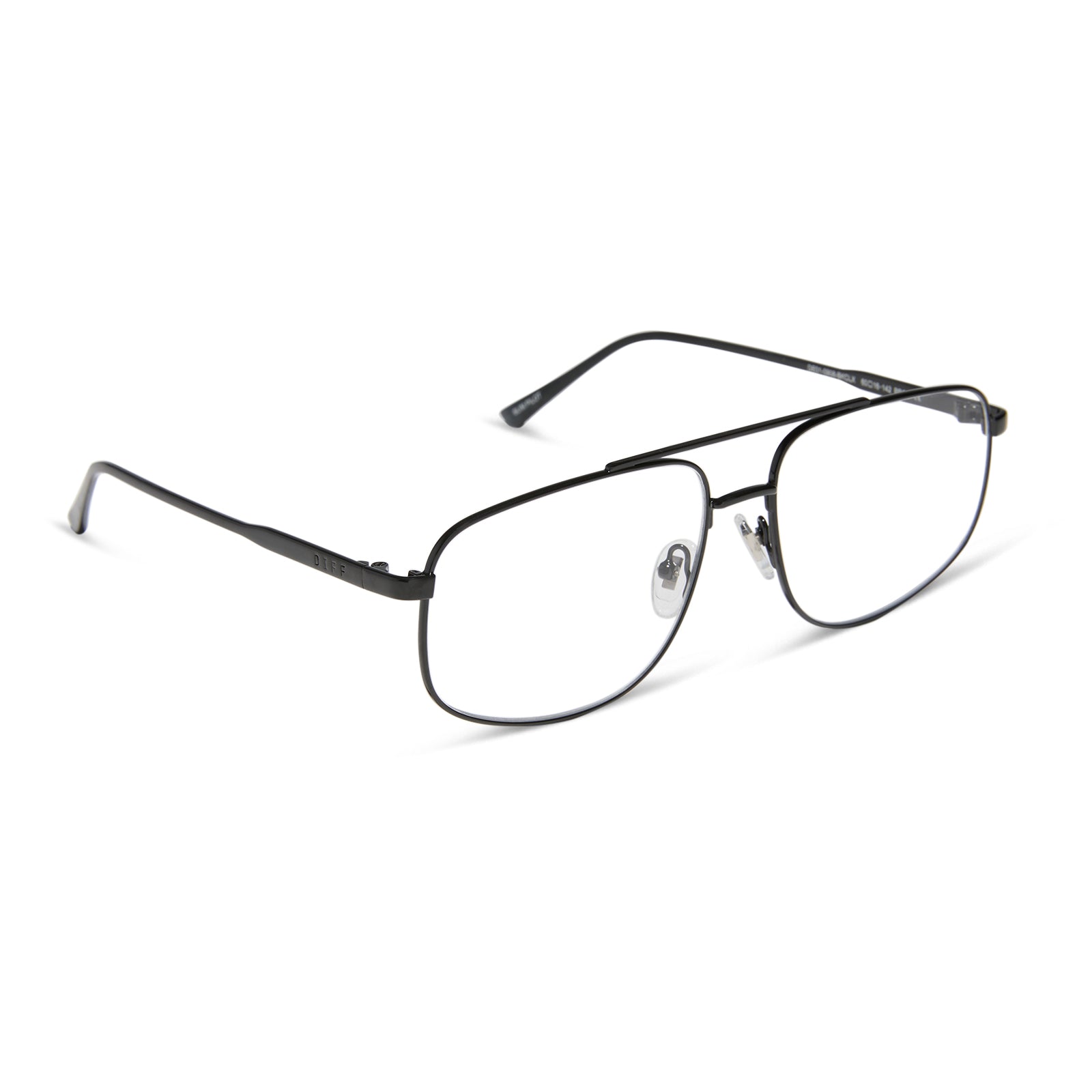 CHARLEY - SHINY BLACK + GLASSES - Image 2