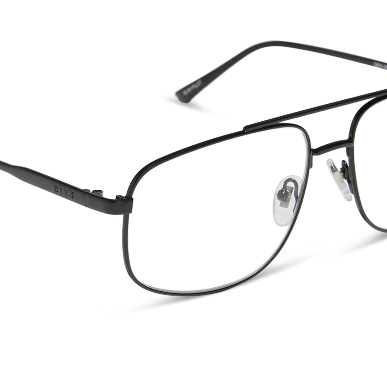 CHARLEY - SHINY BLACK + GLASSES - Image 4