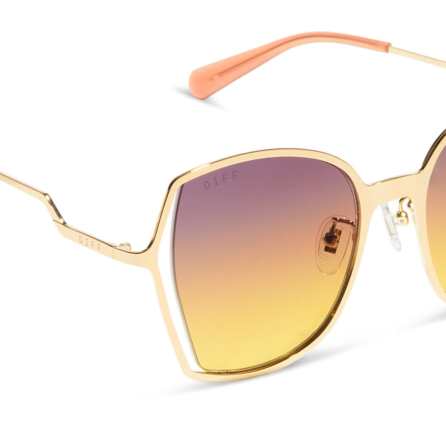 DONNA III - GOLD + INCA GRADIENT SUNGLASSES - Image 4