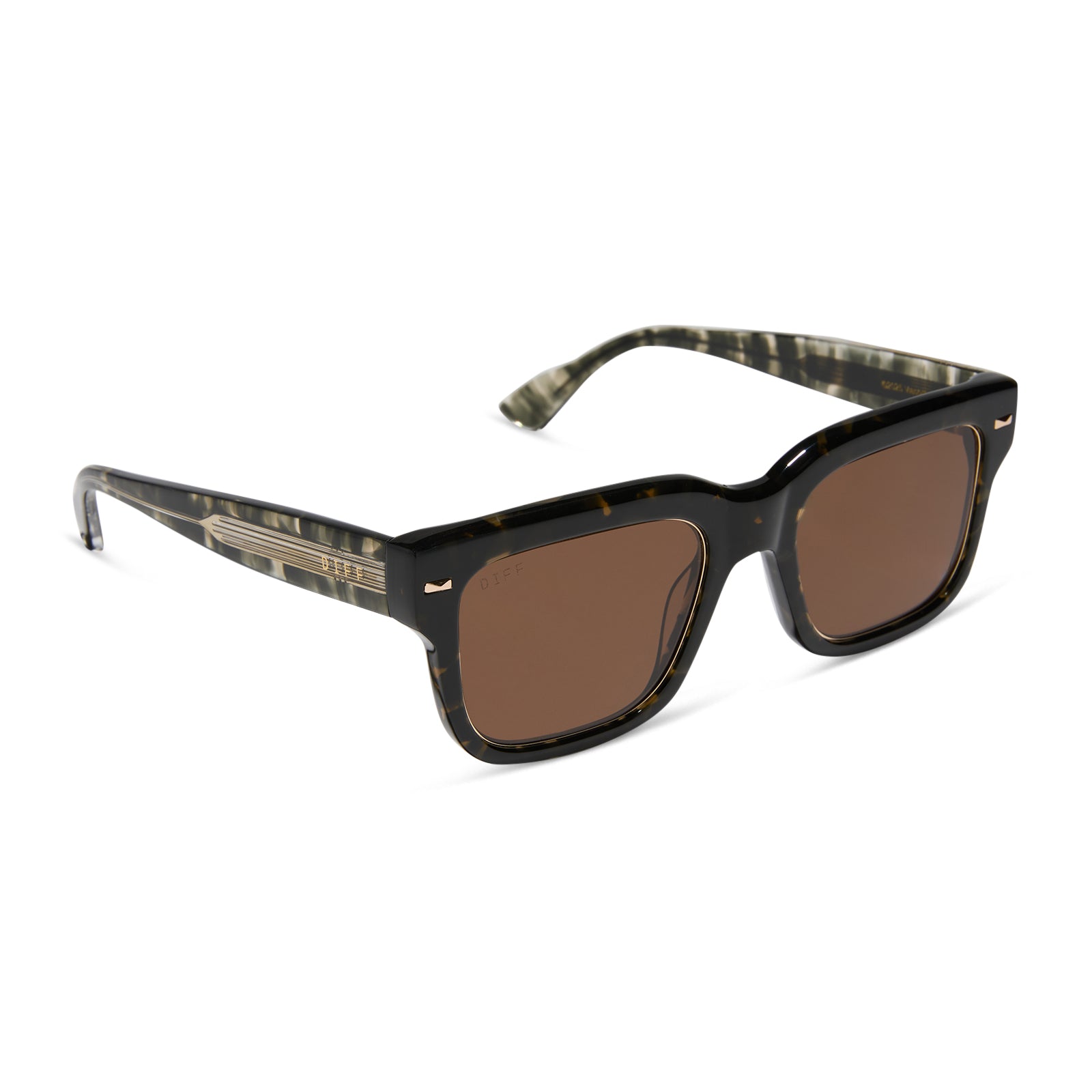 ALFIE - TRUFFLE TORTOISE + DEEP BROWN SUNGLASSES - Image 2