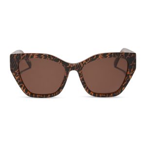 EVIE - ANIMAL + BROWN SUNGLASSES