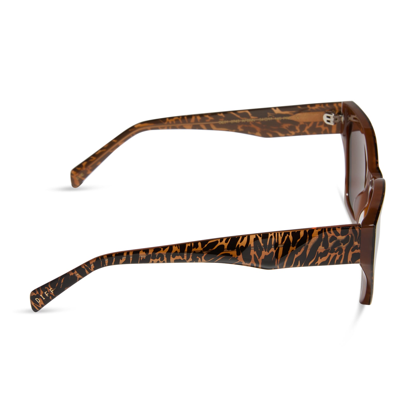 EVIE - ANIMAL + BROWN SUNGLASSES - Image 3