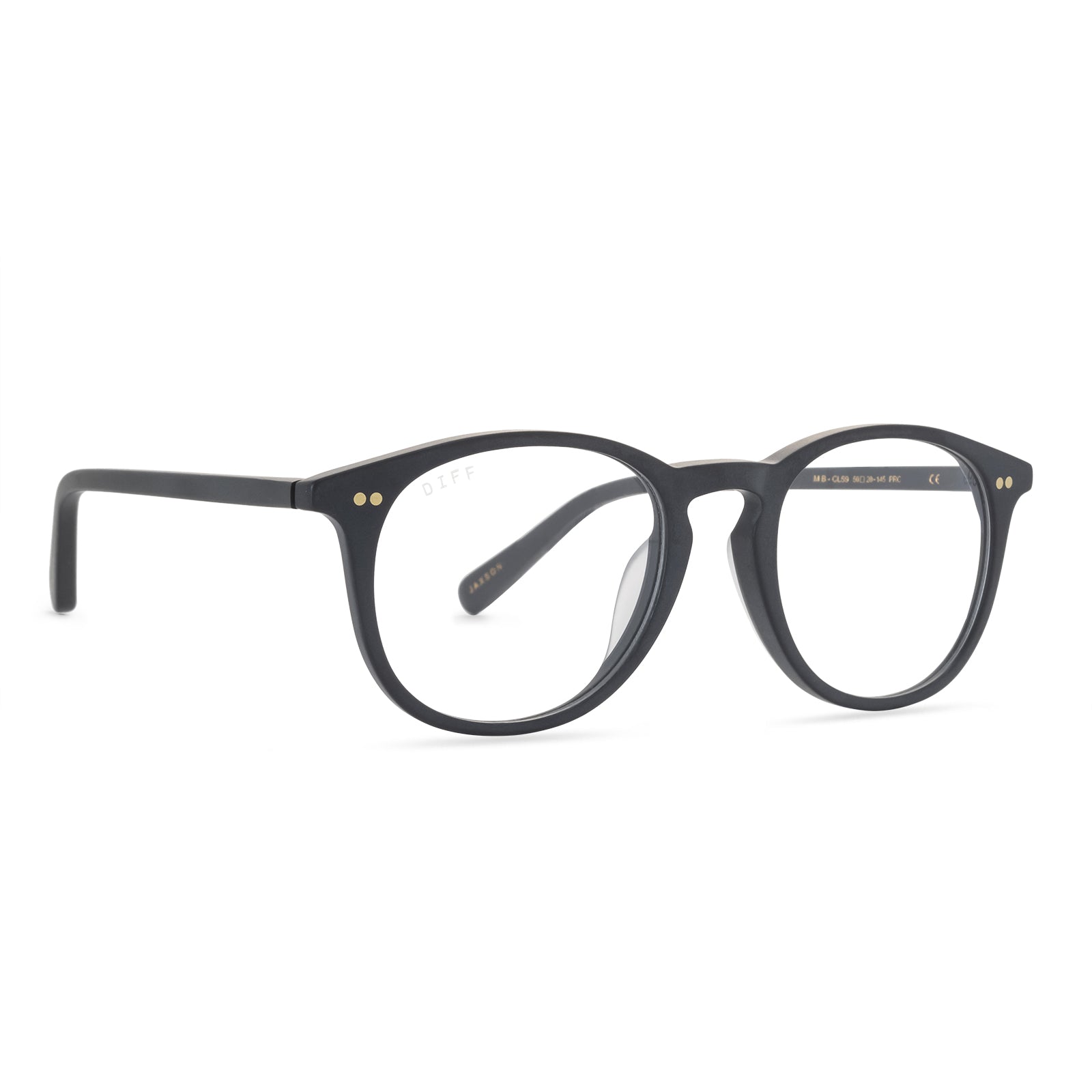 JAXSON - MATTE BLACK + GLASSES - Image 2
