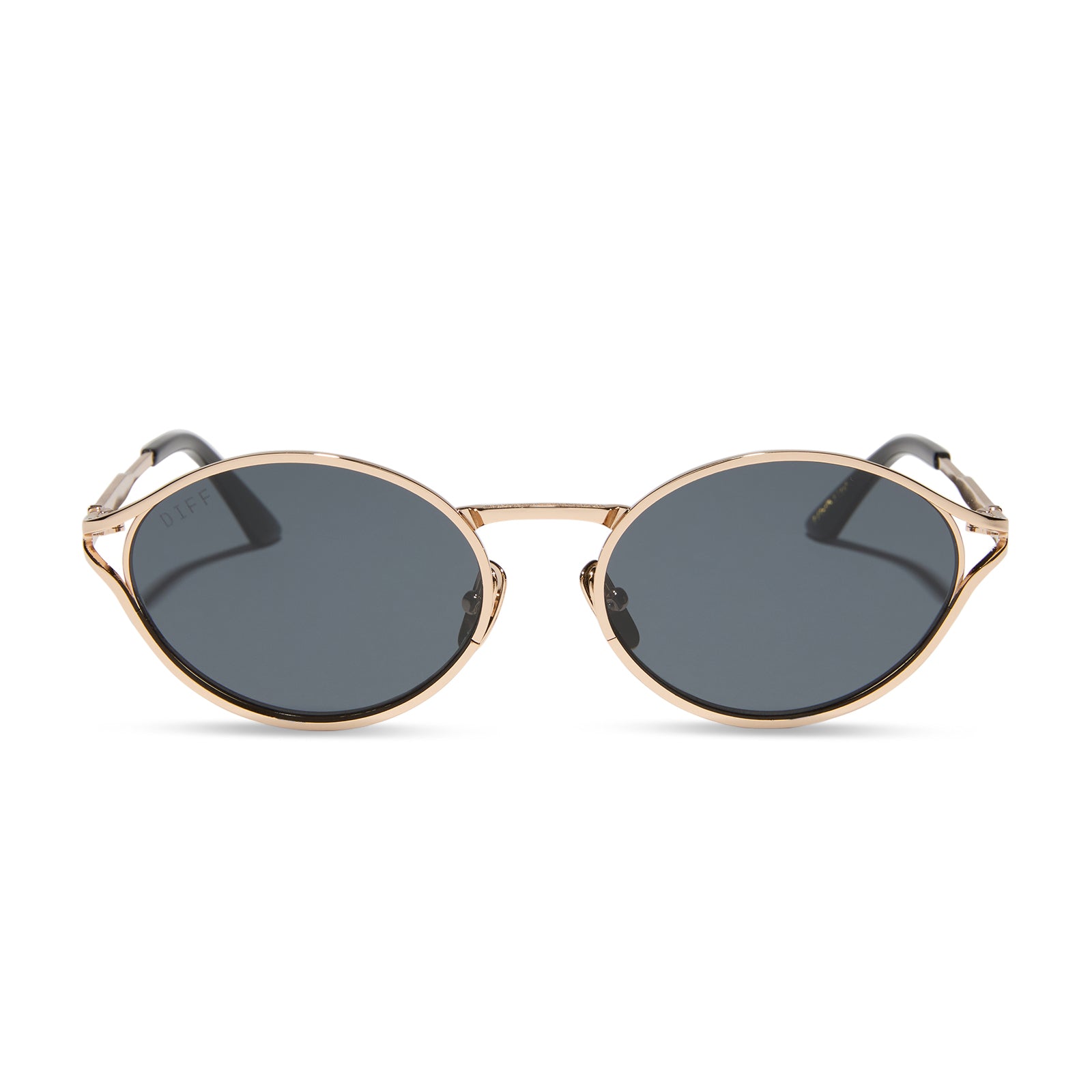 JESSIE JAMES DECKER - LIMONCELLO + GOLD + GREY SUNGLASSES