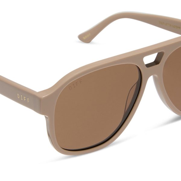 JESSIE JAMES DECKER - NASH + ALMOND + BROWN SUNGLASSES - Image 4