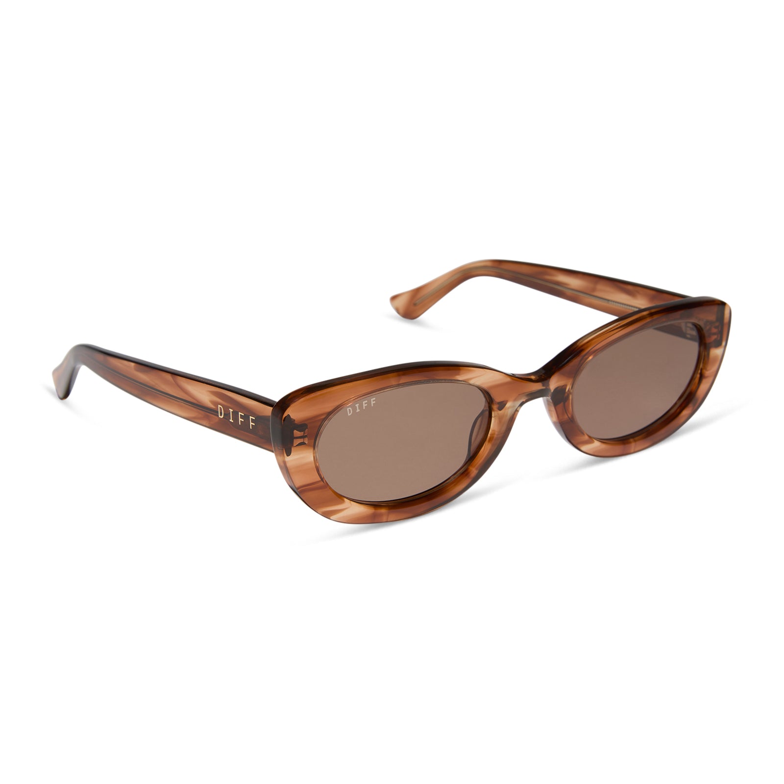 JOJO FLETCHER - RAYA + HORN TORTOISE + BROWN SUNGLASSES - Image 2