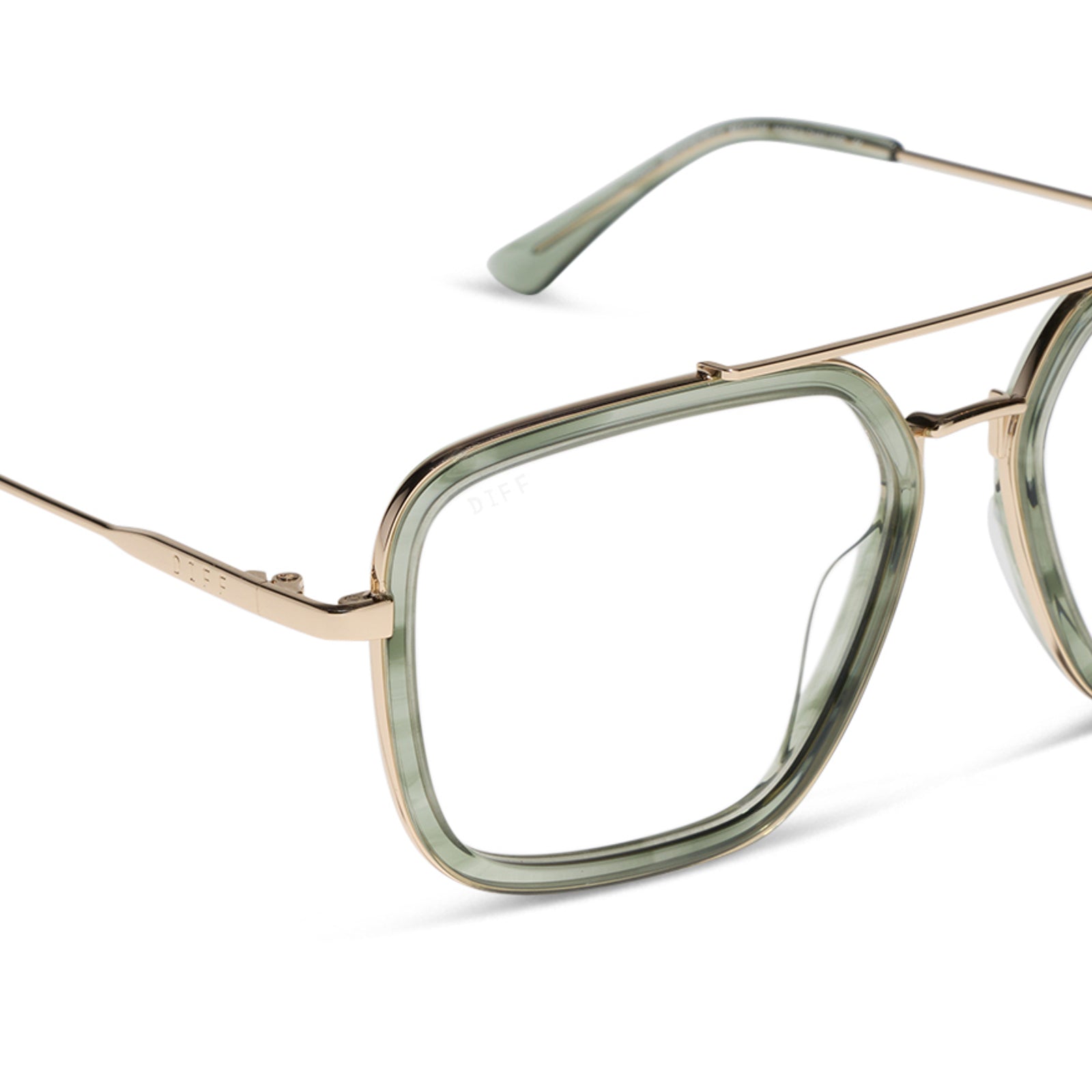 JORDAN - MATCHA + GOLD + GLASSES - Image 4
