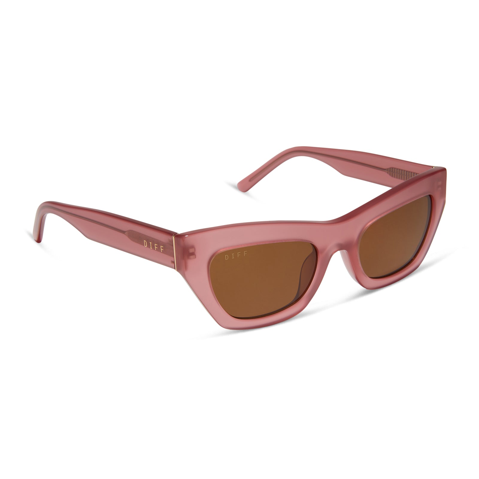 KATARINA - GUAVA + BROWN SUNGLASSES - Image 2
