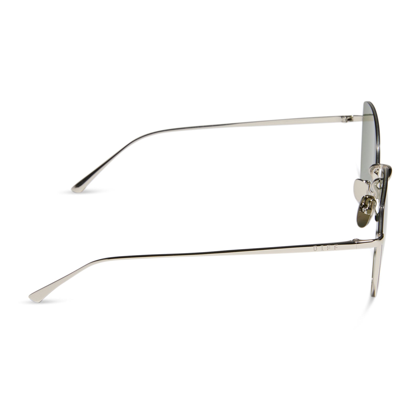 KINSLEY - SILVER + AQUATIC AWE MIRROR SUNGLASSES - Image 3