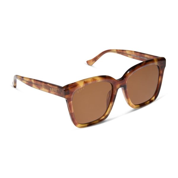 MEREDITH - BROWN FLEUR + BROWN SUNGLASSES - Image 2