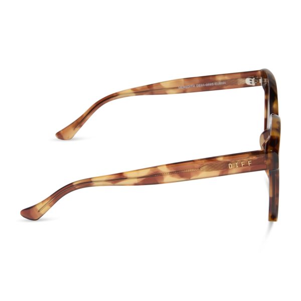 MEREDITH - BROWN FLEUR + BROWN SUNGLASSES - Image 3